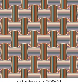 New multicolor abstract background with steel grid.