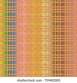 New multicolor abstract background with steel grid.
