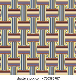 New multicolor abstract background with steel grid.