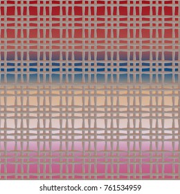 New multicolor abstract background with steel grid.
