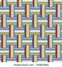 New multicolor abstract background with steel grid.