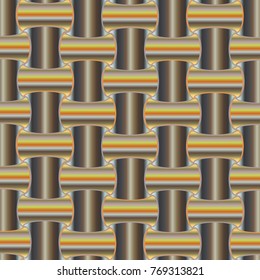 New multicolor abstract background with steel grid.