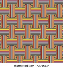 New multicolor abstract background with steel grid.