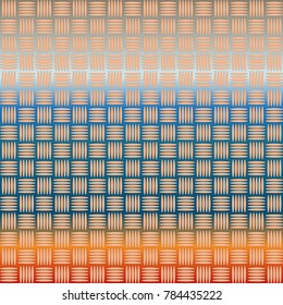 New multicolor abstract background with steel grid.