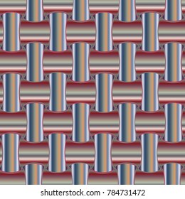 New multicolor abstract background with steel grid.