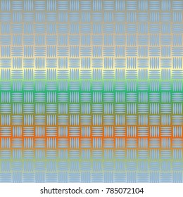 New multicolor abstract background with steel grid.
