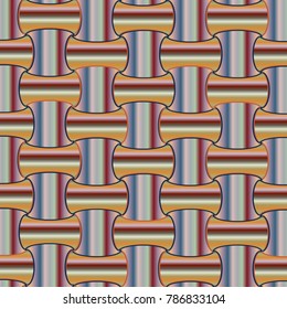 New multicolor abstract background with steel grid.