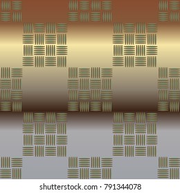 New multicolor abstract background with steel grid.