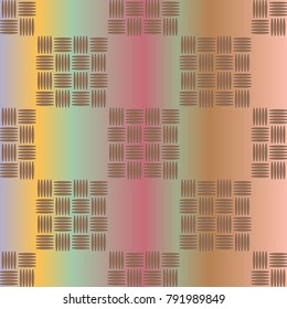 New multicolor abstract background with steel grid.