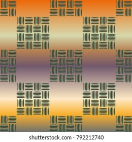 New multicolor abstract background with steel grid.