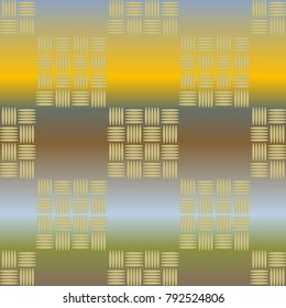 New multicolor abstract background with steel grid.