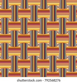 New multicolor abstract background with steel grid.