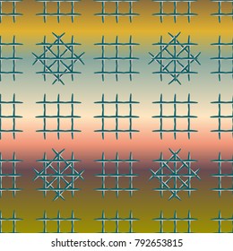 New multicolor abstract background with steel grid.