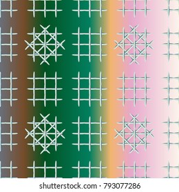 New multicolor abstract background with steel grid.