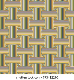 New multicolor abstract background with steel grid.