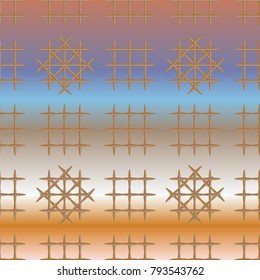 New multicolor abstract background with steel grid.