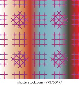 New multicolor abstract background with steel grid.