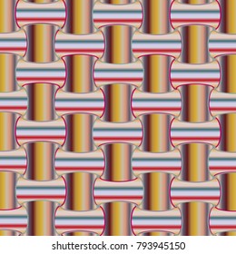 New multicolor abstract background with steel grid.