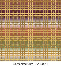 New multicolor abstract background with steel grid.