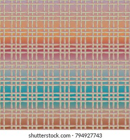 New multicolor abstract background with steel grid.