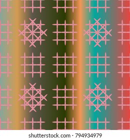 New multicolor abstract background with steel grid.