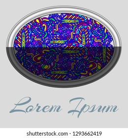 New multicolor abstract logo emblem for design.