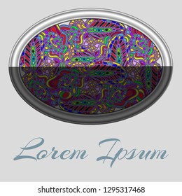 New multicolor abstract logo emblem for design.