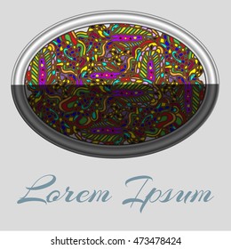 New multicolor abstract logo emblem for design.