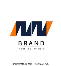 New N Letter Logo For Business And Company Logo And Symbols.
