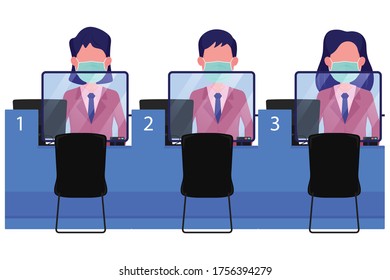 New Normal At The Bank Showing A Partition Between Customer And Teller