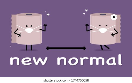 New normal concept, activity after Coronavirus outbreak.