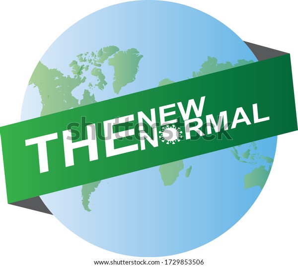 New Normal Concept Logo Graphic Design Stock Vector Royalty Free 1729853506 https www shutterstock com image vector new normal concept logo graphic design 1729853506