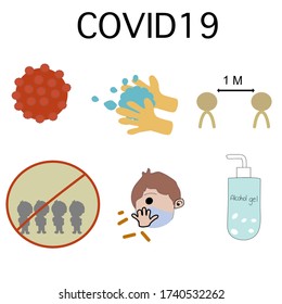 New normal. Coronavirus, covid19, concept of covid19