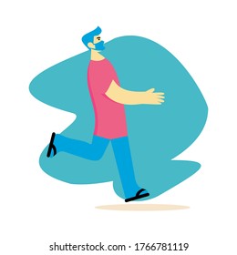 new normal flat design for the whole world