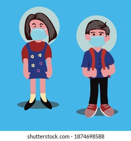 Nuevo vector de diseño de ilustración de hábito normal