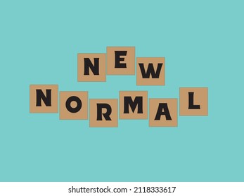 new normal illustration pandemic covid-19 