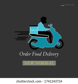 New normal lifestye concept. After Outbreak . After the Coronavirus or Covid-19 causing the way of life of humans to change to new normal.vector illustration.