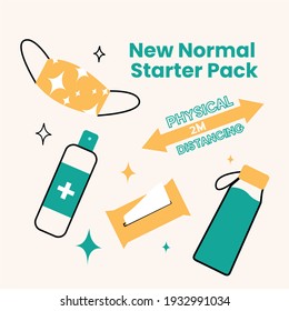 New Normal Starter Kit Simple Illustration