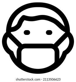 New normality of wearing facemask to avoid coronavirus contagious disease