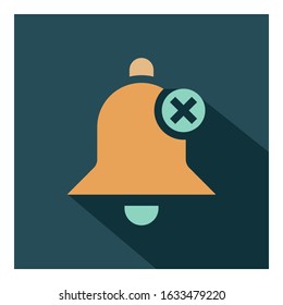 New notification flat icon vector - ui icon vector 