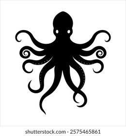 A new octopus silhouette designs