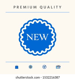 New offer icon. Graphic elements for your design