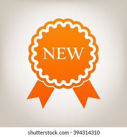New offer icon with ribbons
