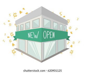 new open building