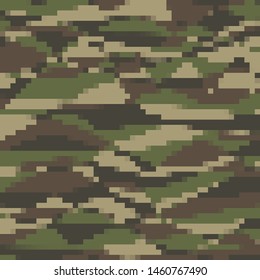 New original pixel camouflage background for your design. Vector illustration.