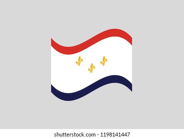 New Orleans city flag emblem symbol Lousiana