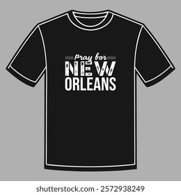 New Orleans strong vector t-shirt design