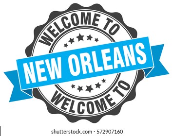 New Orleans. Welcome to New Orleans stamp