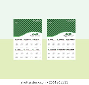 New own calendar design template