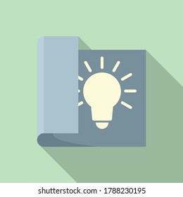 New paper innovation icon. Flat illustration of new paper innovation vector icon for web design